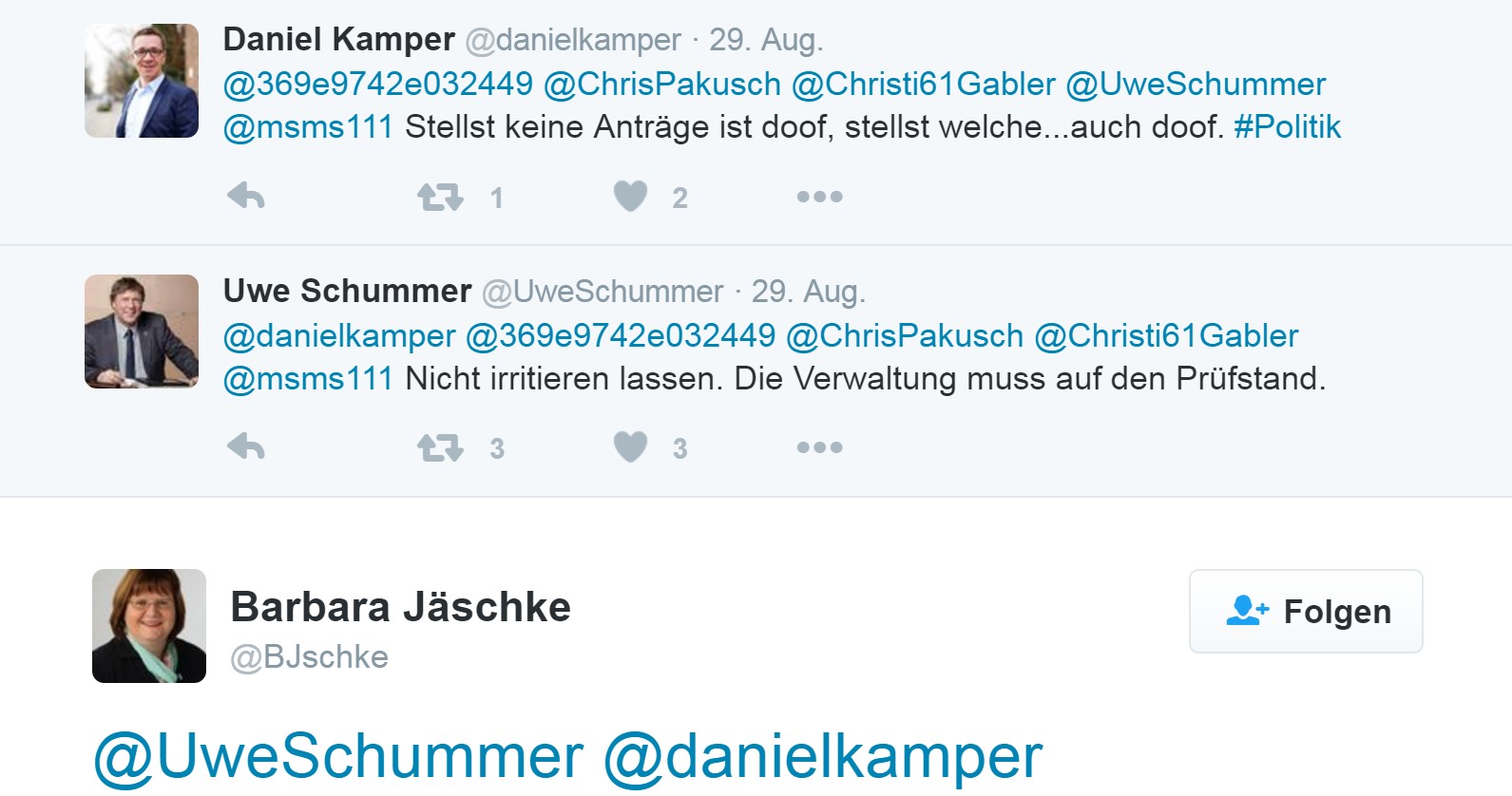 Schummer diskreditiert Willicher Verwaltung