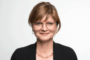 Sarah Philipp, Landesvorsitzende der NRWSPD und stellvertretende Vorsitzende der SPD-Fraktion im Landtag NRW